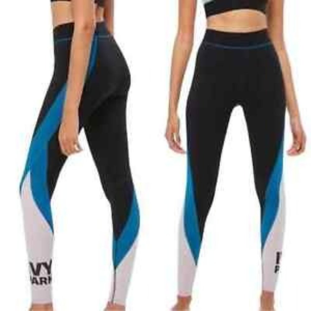 IVY PARK Color Block Ankle Leggings Medium